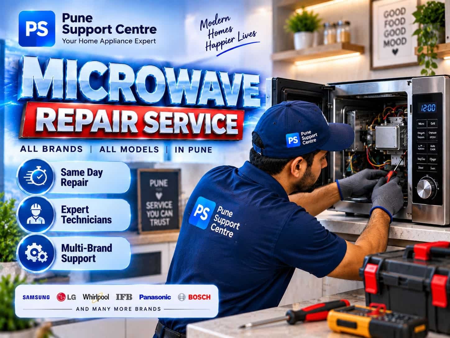 Pune Support Centre - microwave repair service